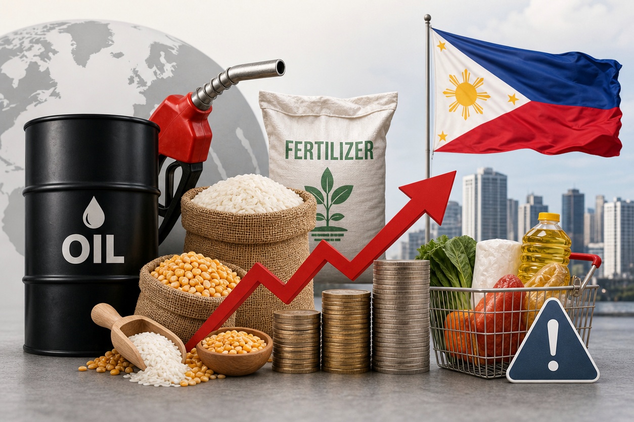 Commodity disruptions push inflation higher; Philippines at risk