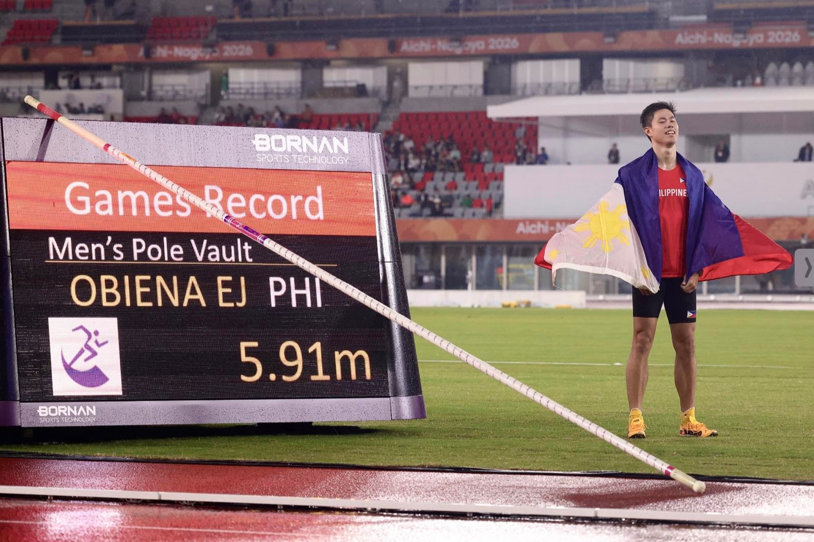 EJ Obiena simply amazing, soars to Asian Games gold with 5.91m record