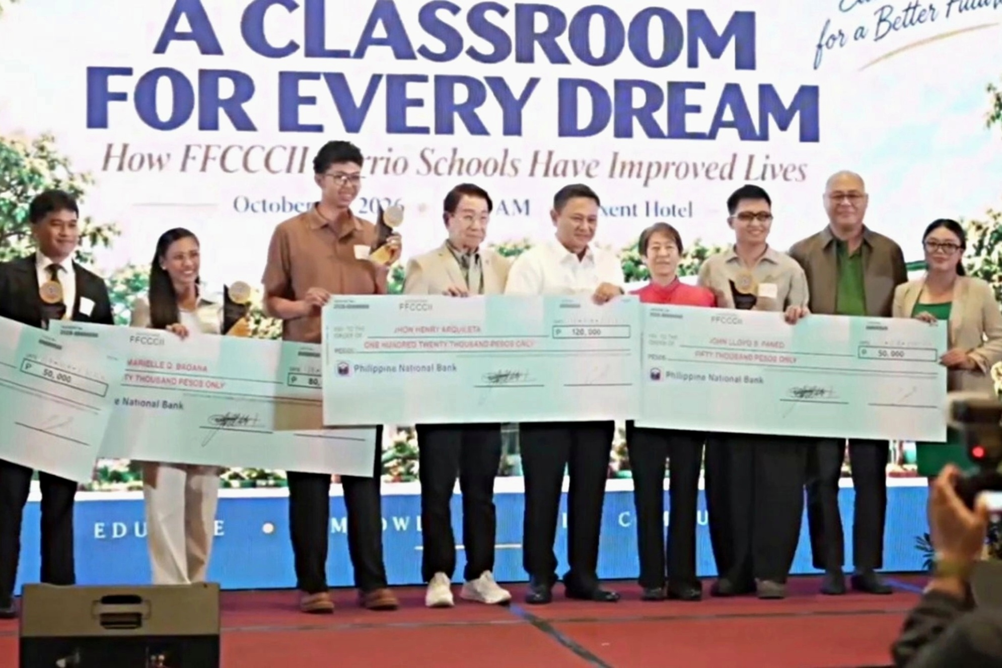 FFCCCII honors winners of ‘A Classroom for Every Dream’ TikTok competition